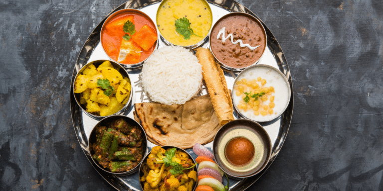 A variety of food items.